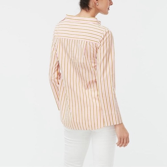 J Crew Women’s Striped Blouse Size 0 - Picture 2 of 8